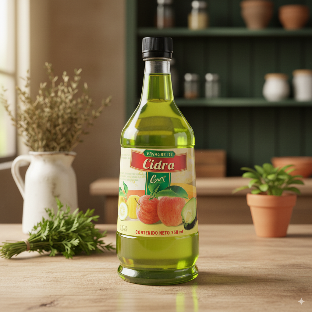 Vinagre de manzana con extracto de cidra